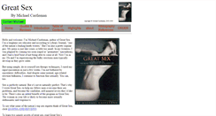 Desktop Screenshot of greatsexthebook.com